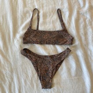 Stone fox swim bikini set
